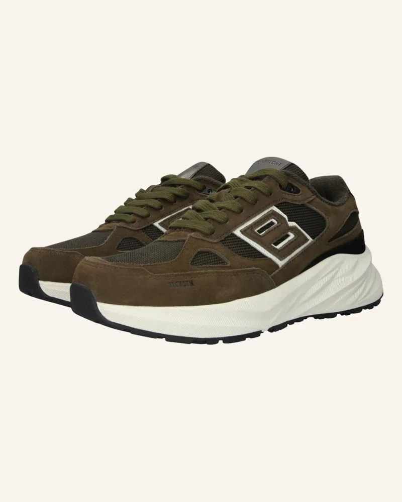 Blackstone Sneaker Dunkelgrün