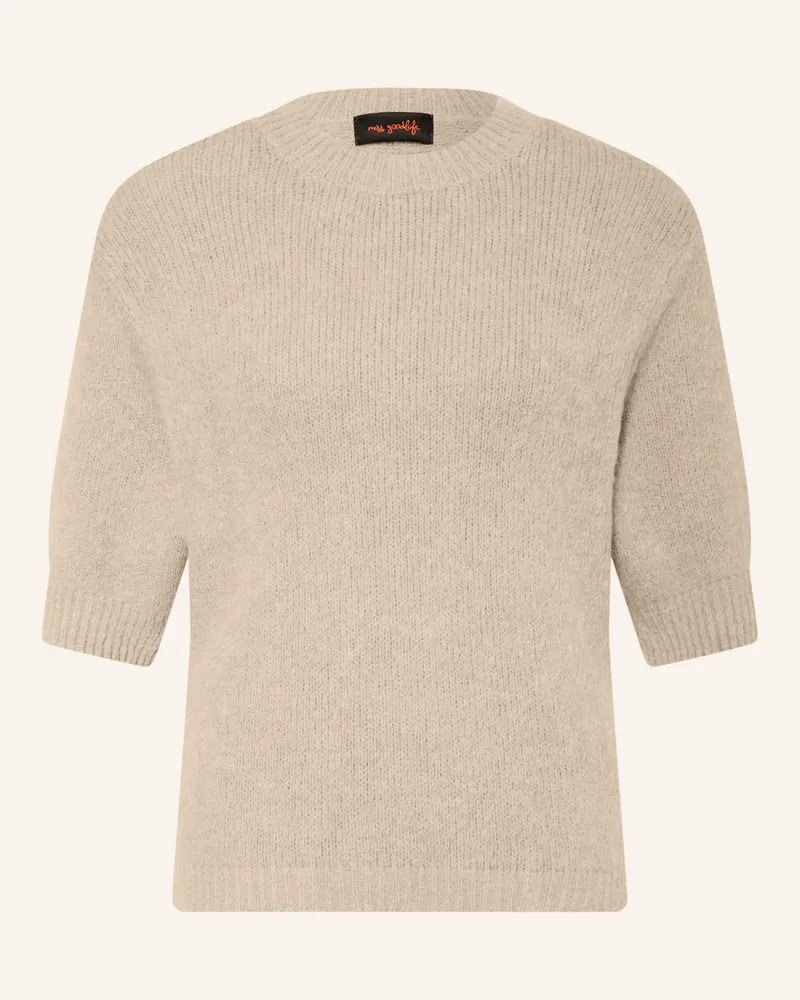 Miss Goodlife Pullover mit Alpaka Taupe