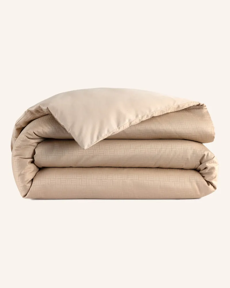 HUGO BOSS Bettwäsche Set Lattice beige Creme