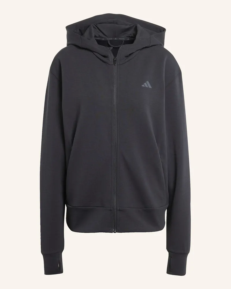 adidas DESIGNED 4 TRAINING KAPUZENJACKE Schwarz