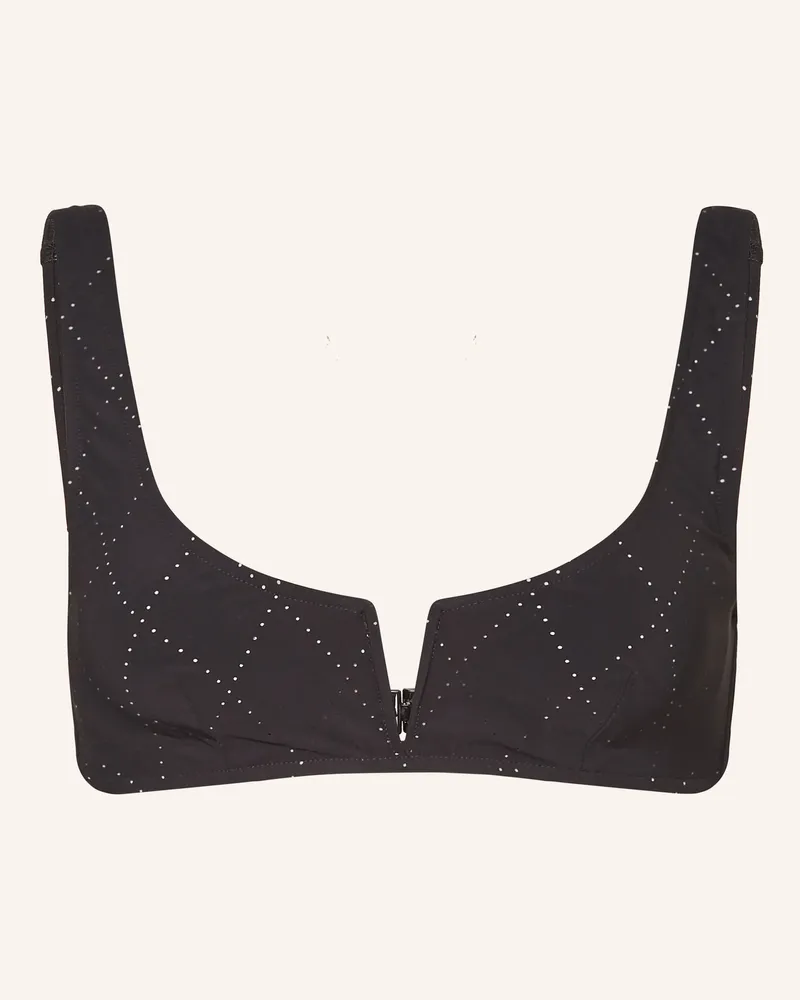 Maryan Mehlhorn Bügel-Bikini-Top Noircraft schwarz Schwarz