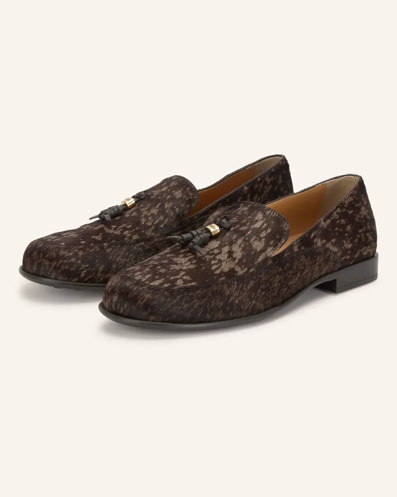 TOD'S Loafer Gomma braun Dunkelbraun