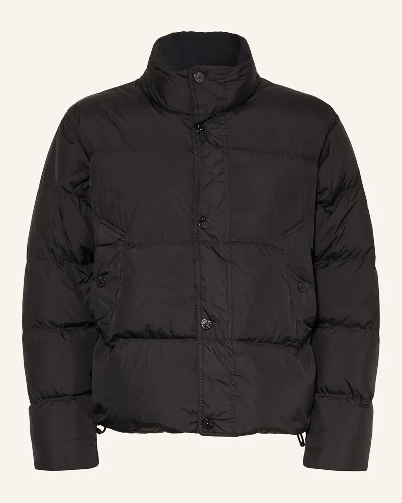 Stone Island Daunenjacke schwarz Schwarz