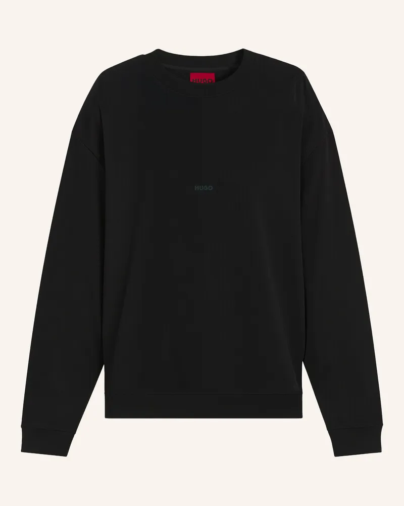 HUGO BOSS Sweatshirt DAMAZECREW Relaxed Fit Schwarz