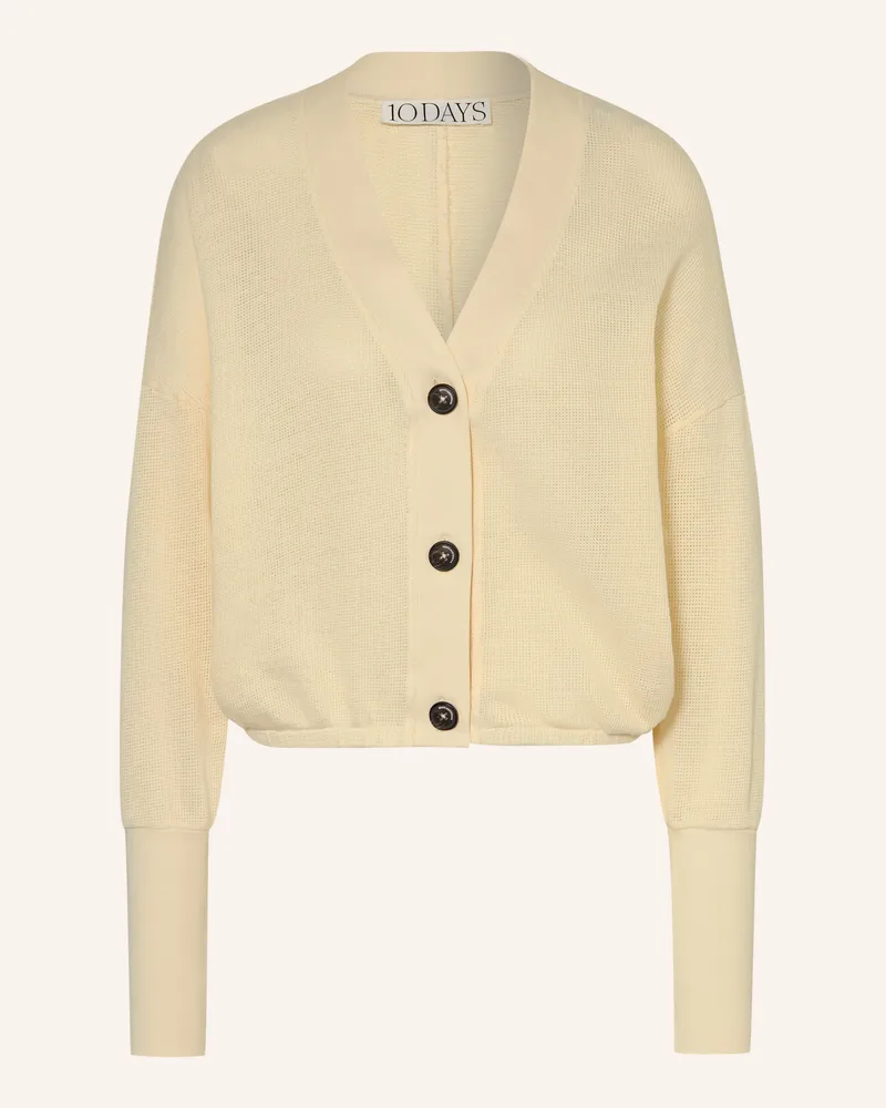 10Days Strickjacke Creme