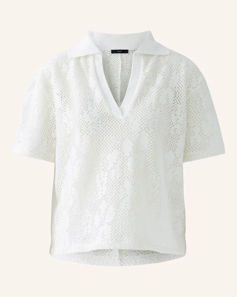 Oui  T-Shirt Weiss