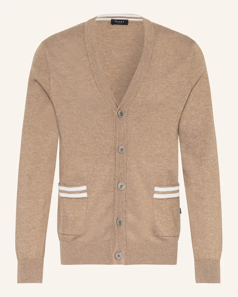 Maerz Strickjacke braun Khaki