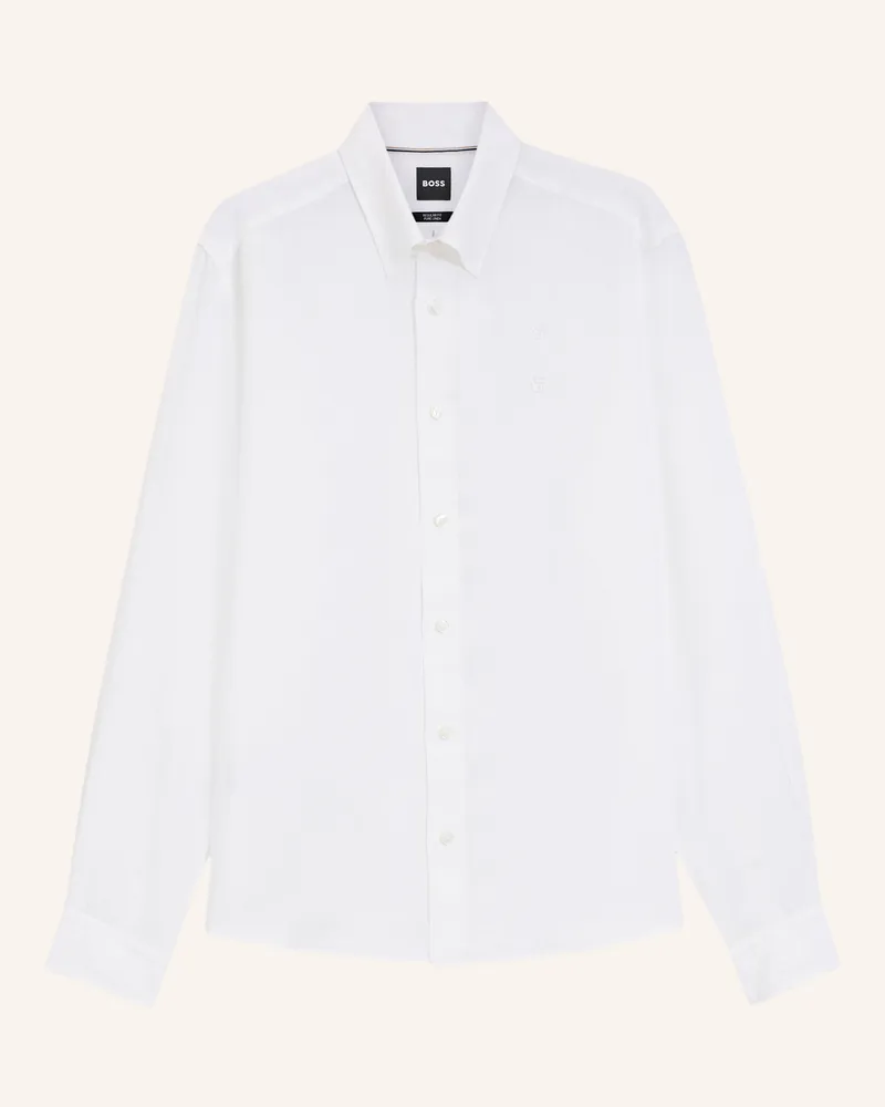 HUGO BOSS Casual Hemd H-Liam-Bd-E-c1-263 Regular Fit weiss Weiss