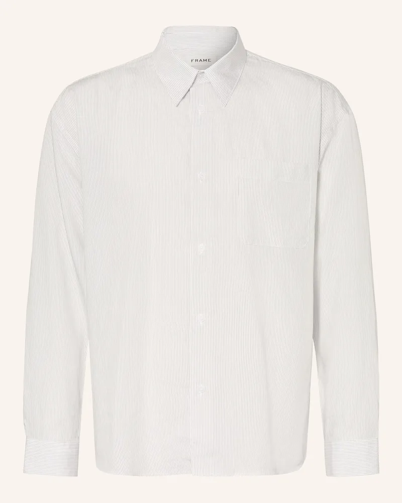 Frame Denim Hemd Comfort Fit weiss Weiss