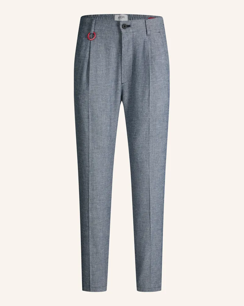 JOOP! Bundfaltenhose Loose Fit Dunkelblau