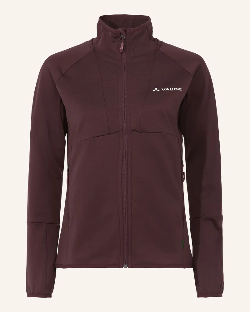 Vaude Fleecejacke Monviso rot Beige