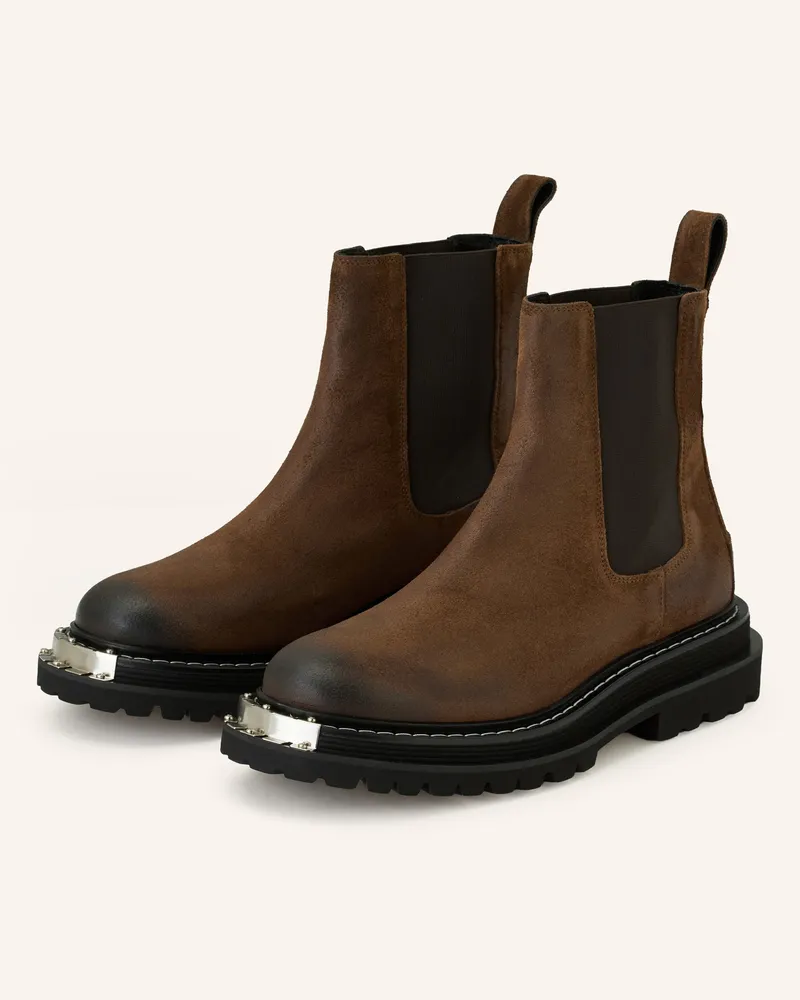 Sandro Chelsea-Boots Dunkelbraun