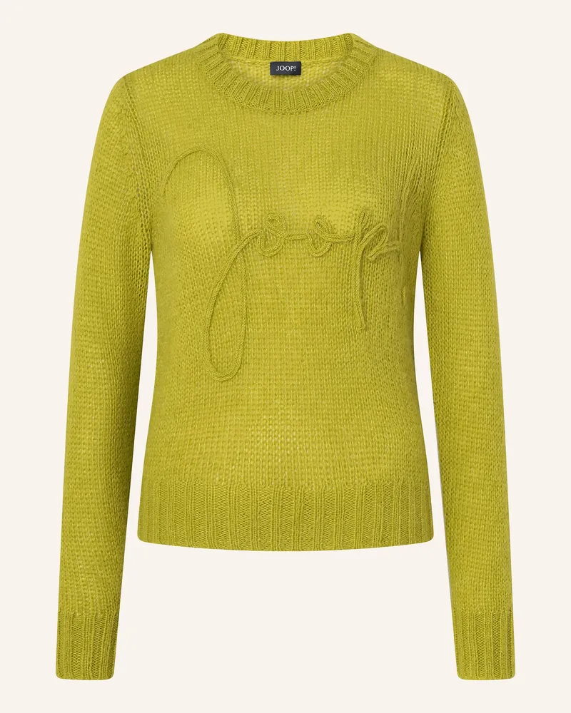 JOOP! Pullover Korin Mit Alpaka gruen Hellgrün
