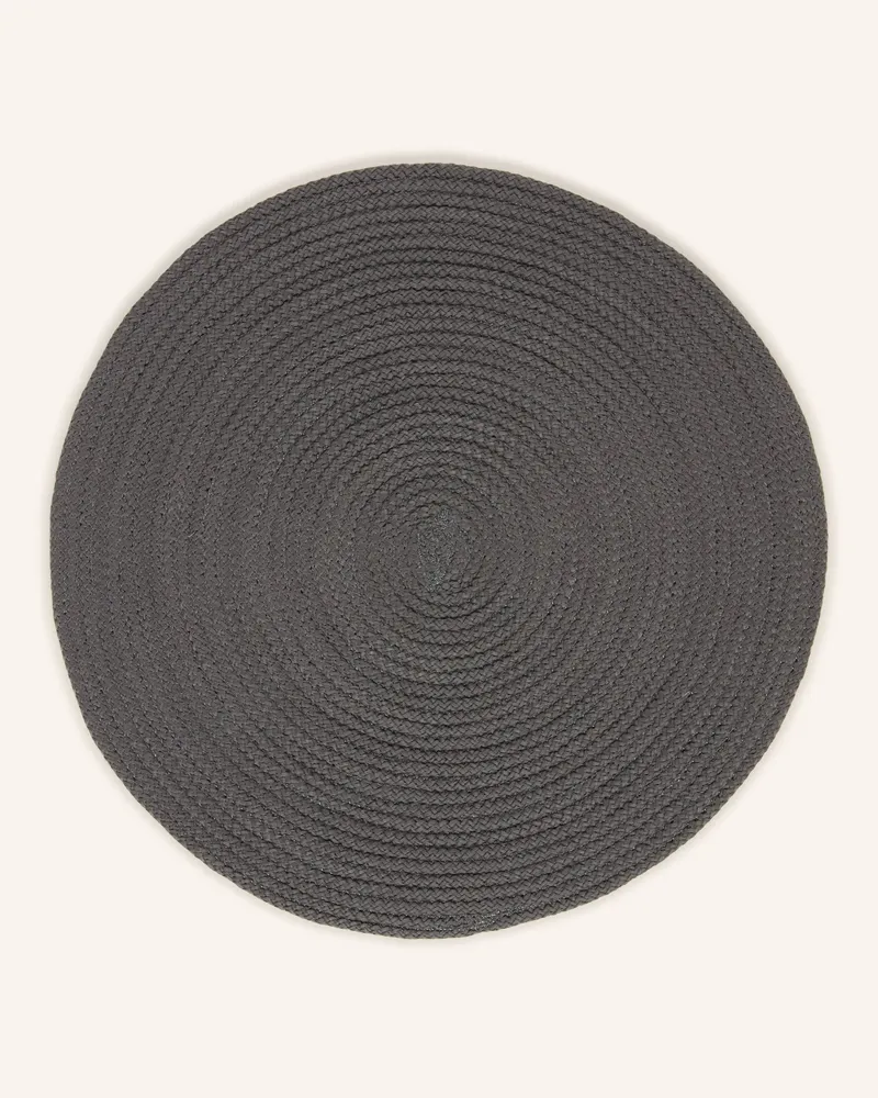 Pad 6er-Tischset Poi grau Grau