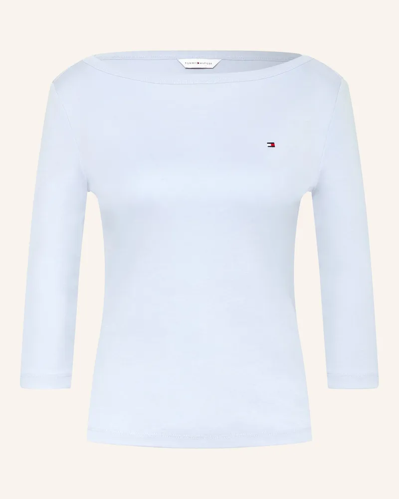 Tommy Hilfiger Shirt Mit 3/4-Arm blau Hellblau