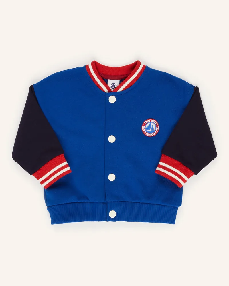 Petit Bateau College-Jacke Blau