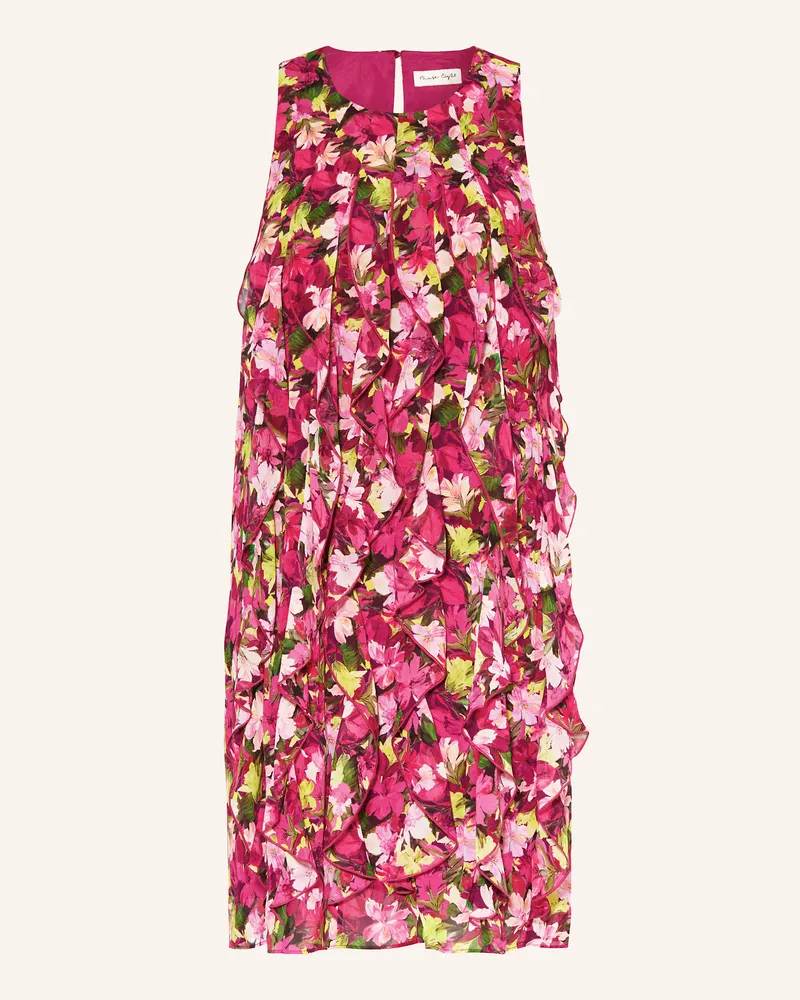 Phase Eight Kleid CLEO mit Volants Fuchsia