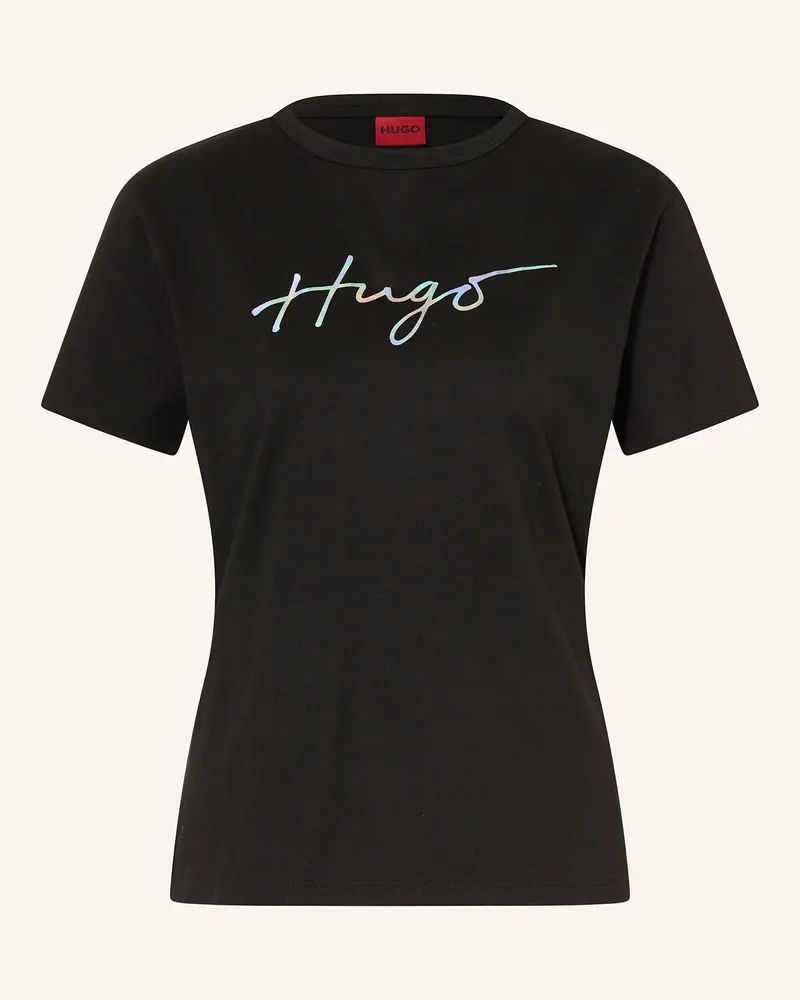 HUGO BOSS T-Shirt DAMACIA Schwarz