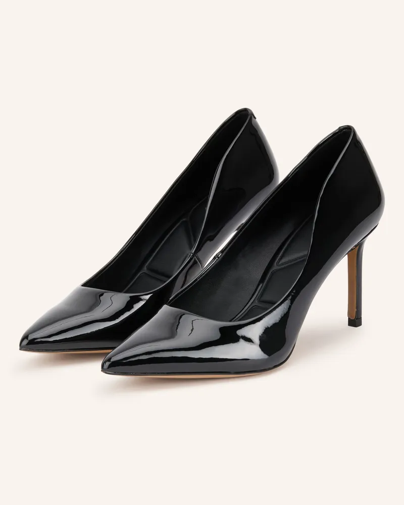 ALDO Lack-Pumps Stessymid schwarz Schwarz