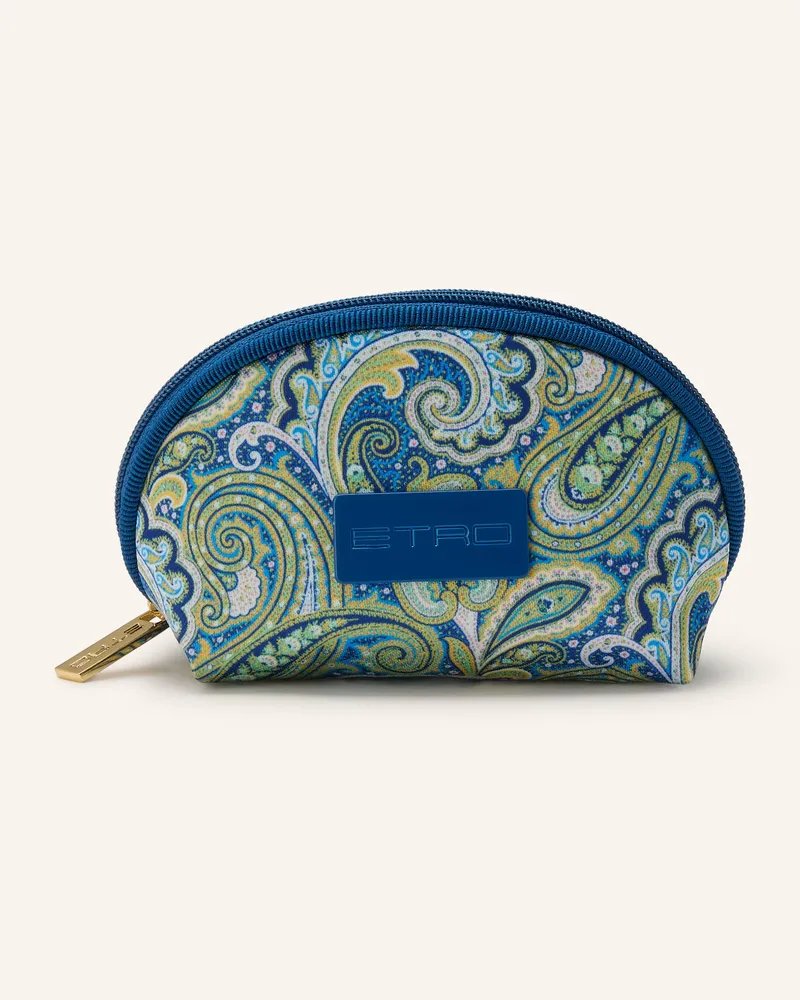 Etro Pouch Mini blau Blau
