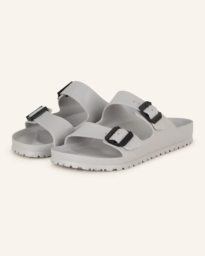 Birkenstock Pantoletten ARIZONA STEALTH BUCKLE EVA Grau