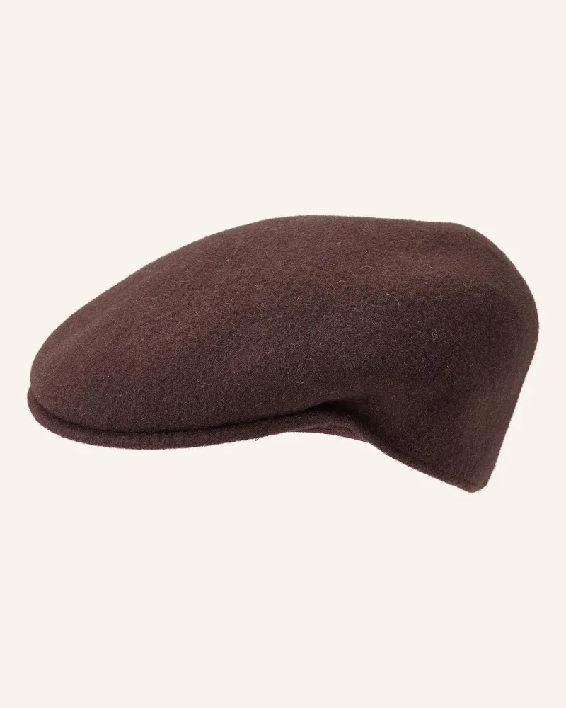 Kangol Mütze braun Dunkelbraun