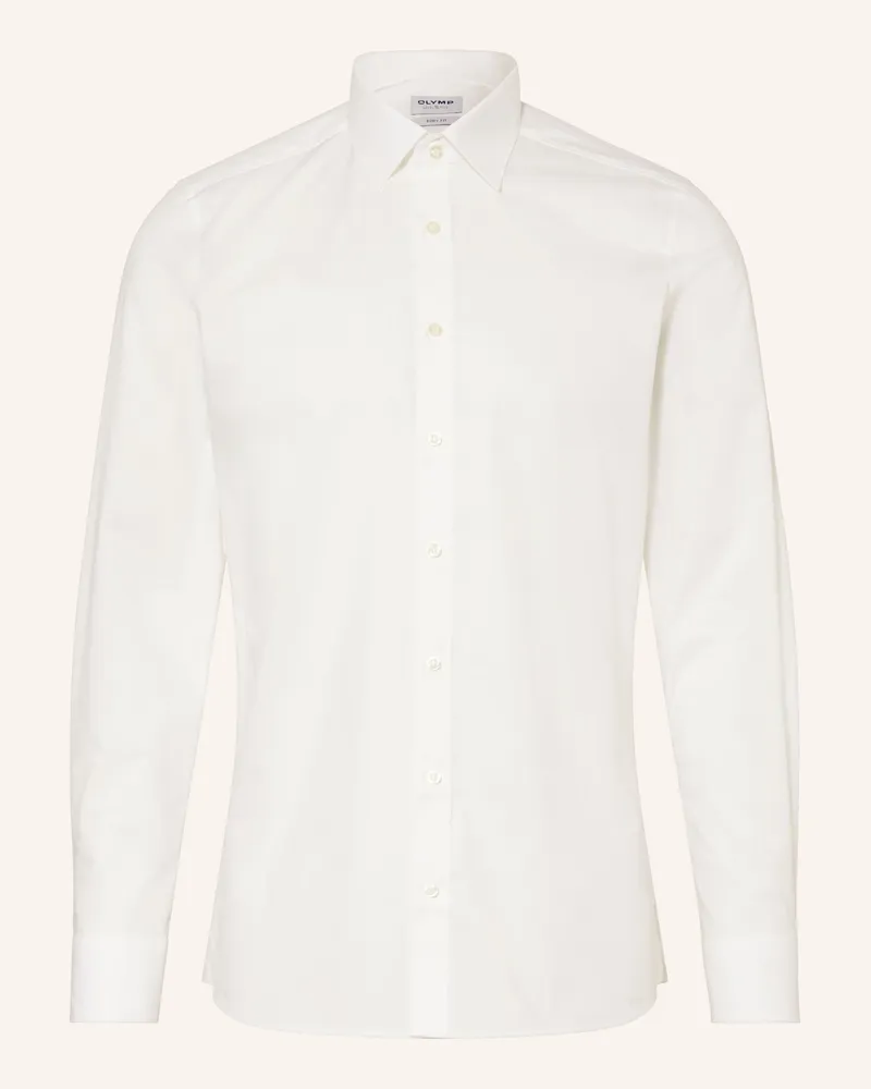 Olymp Hemd Level Five Body Fit weiss Creme