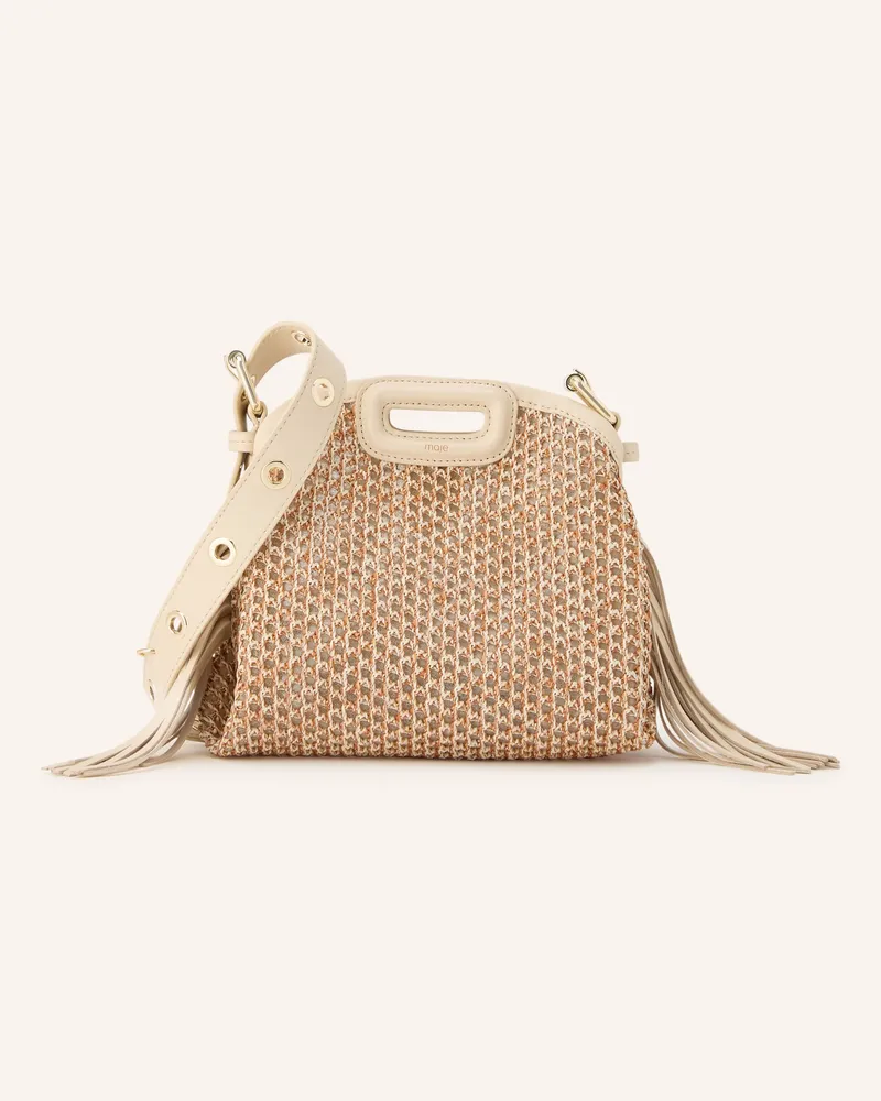 Maje Umhängetasche beige Creme