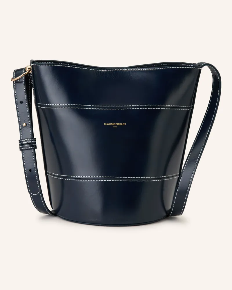 Claudie Pierlot Beuteltasche blau Dunkelblau