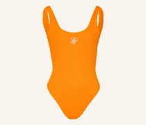 Badeanzug orange