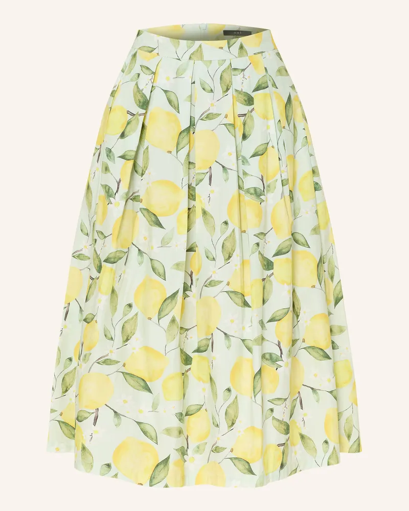 Oui  Faltenrock gruen Mint