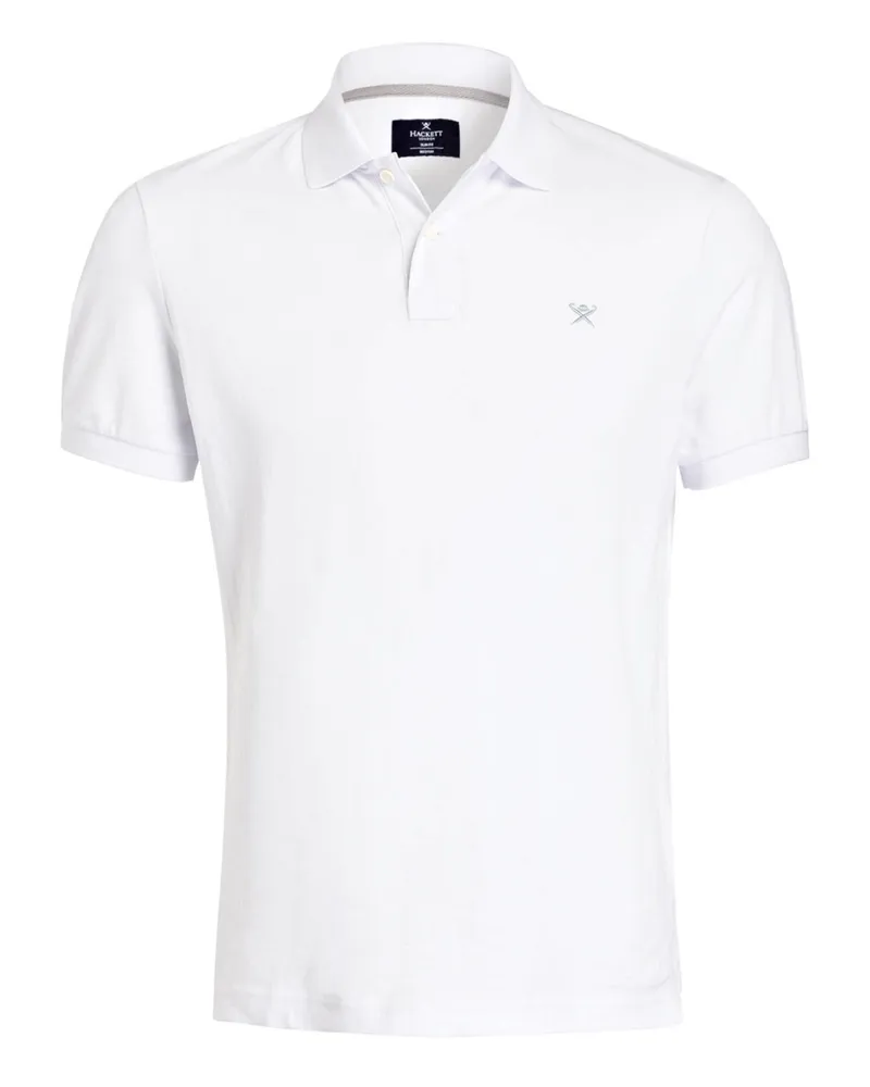 Hackett Poloshirt SLIM FIT LOGO Weiss