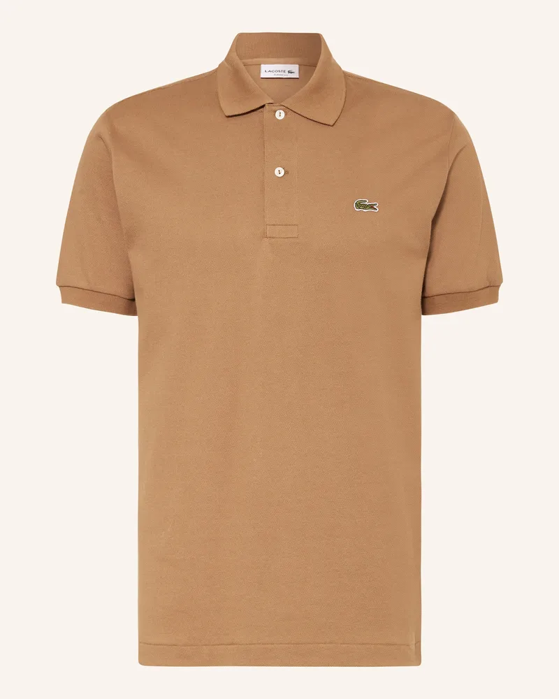 Lacoste Piqué-Poloshirt Classic Fit braun Braun