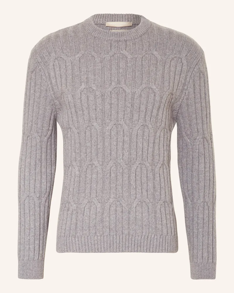 Daniele Fiesoli Cashmere-Pullover Grau