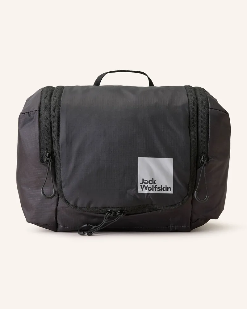 Jack Wolfskin Kulturtasche WANDERMOOD Schwarz