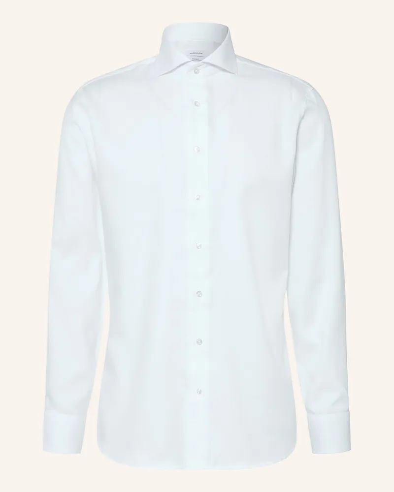 Seidensticker Hemd Shaped Fit weiss Weiss