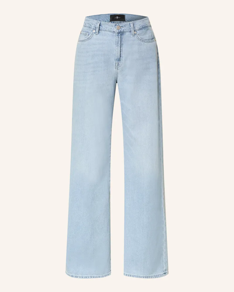 7 for all mankind Flared Jeans Lotta blau 1ba