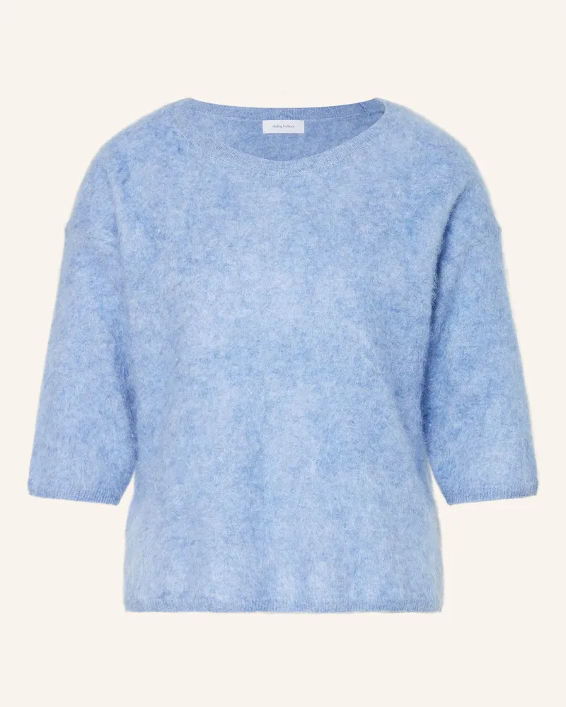 Darling Harbour Cashmere-Pullover mit 3/4-Arm Denim