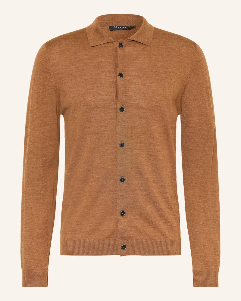 Maerz Strickjacke braun Braun