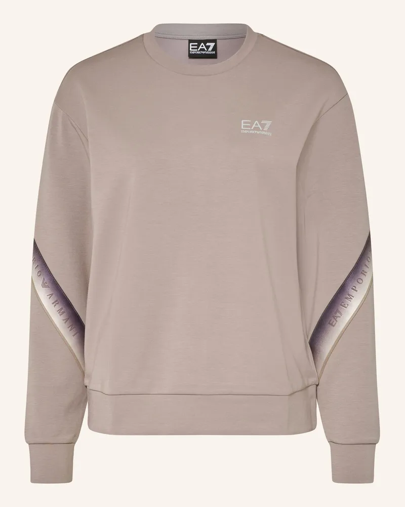 EA7 Sweatshirt Natural ventus7 braun Taupe