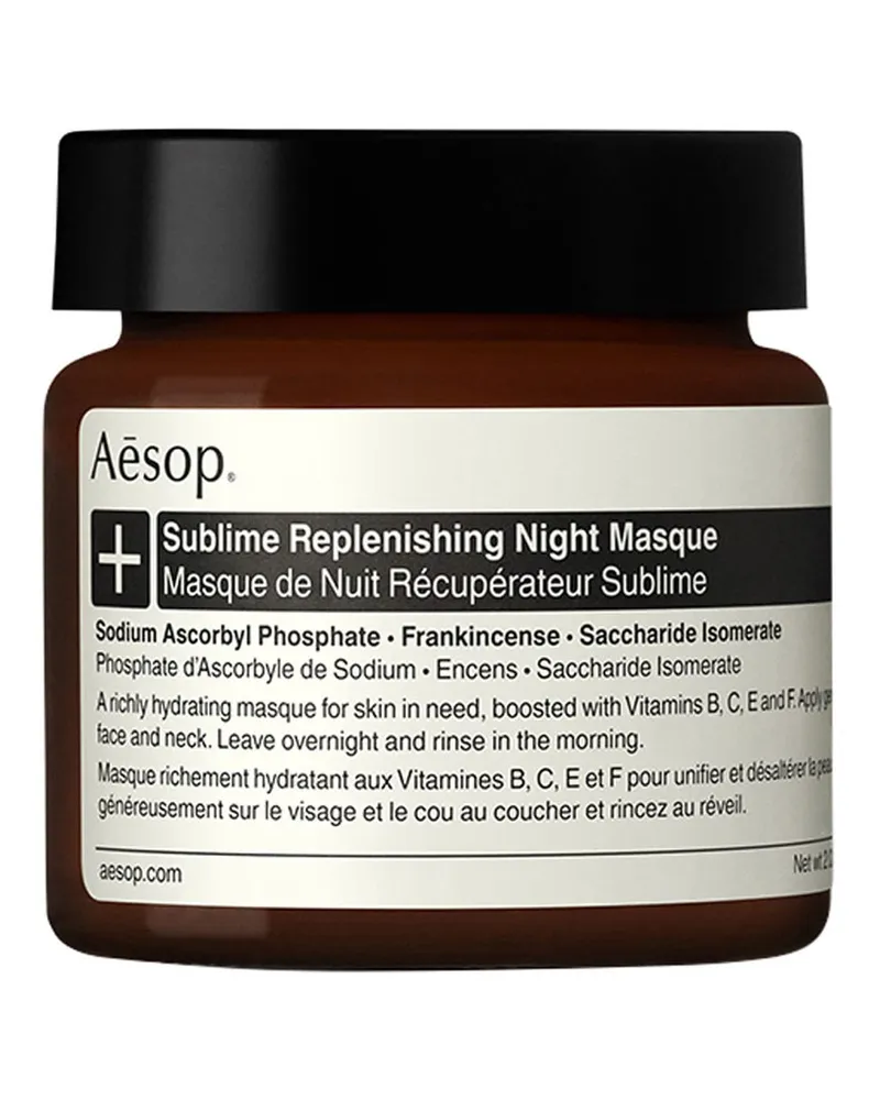 Aesop SUBLIME REPLENISHING NIGHT MASQUE 60 ml, 1916.67 € / 1 l 