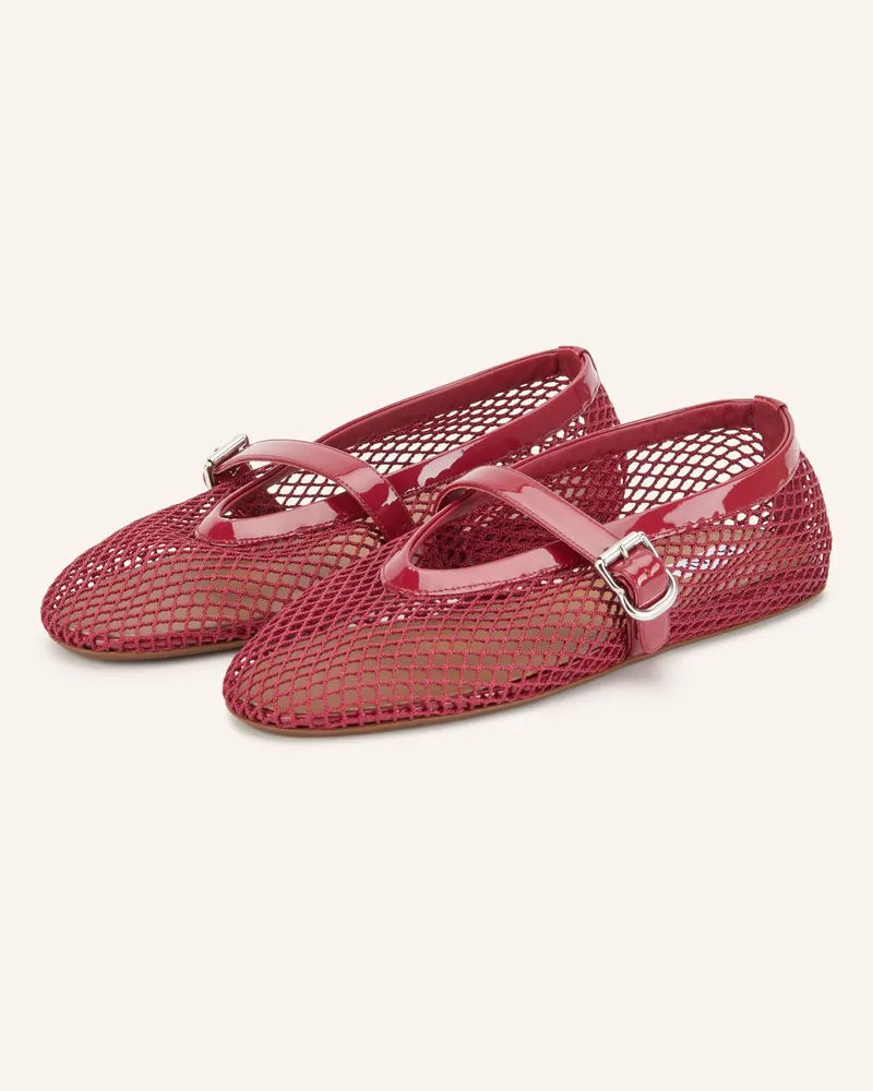 Alaïa Ballerinas rot Rot