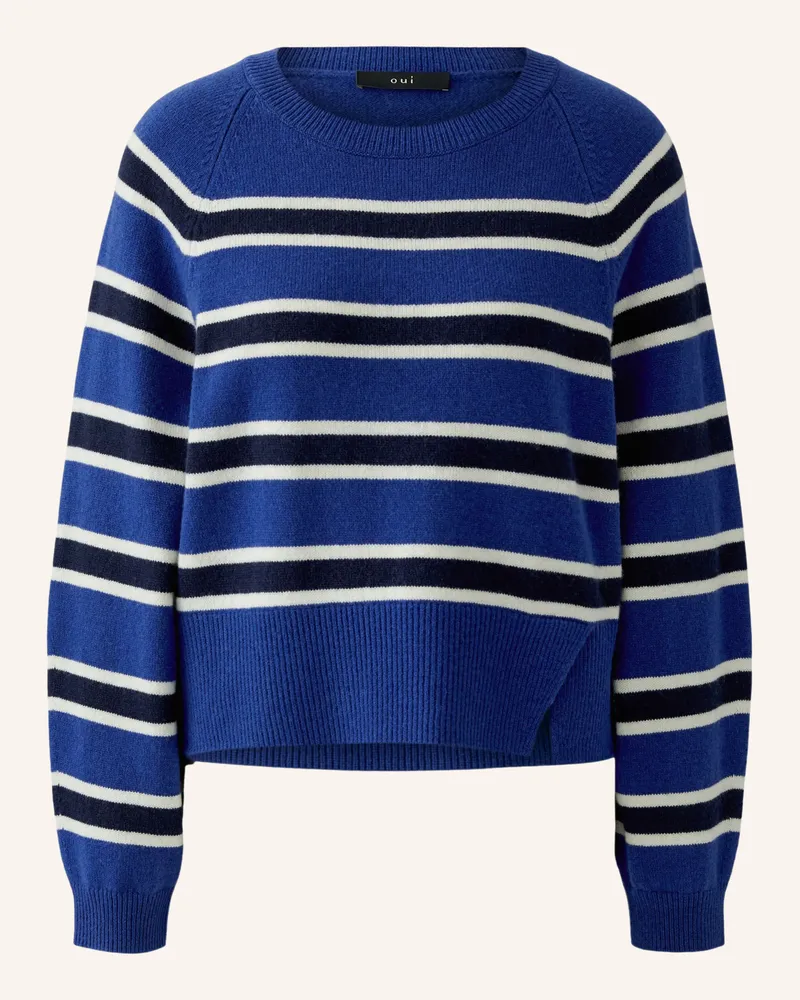 Oui  Pullover blau Blau