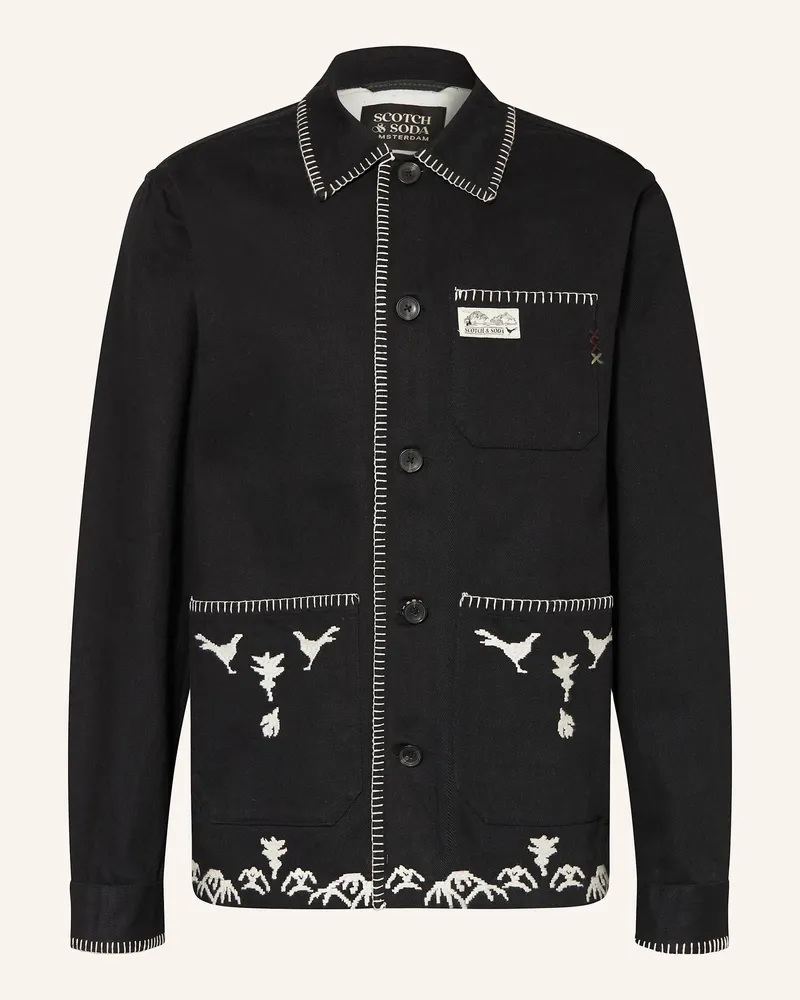 Scotch&Soda Overjacket Schwarz
