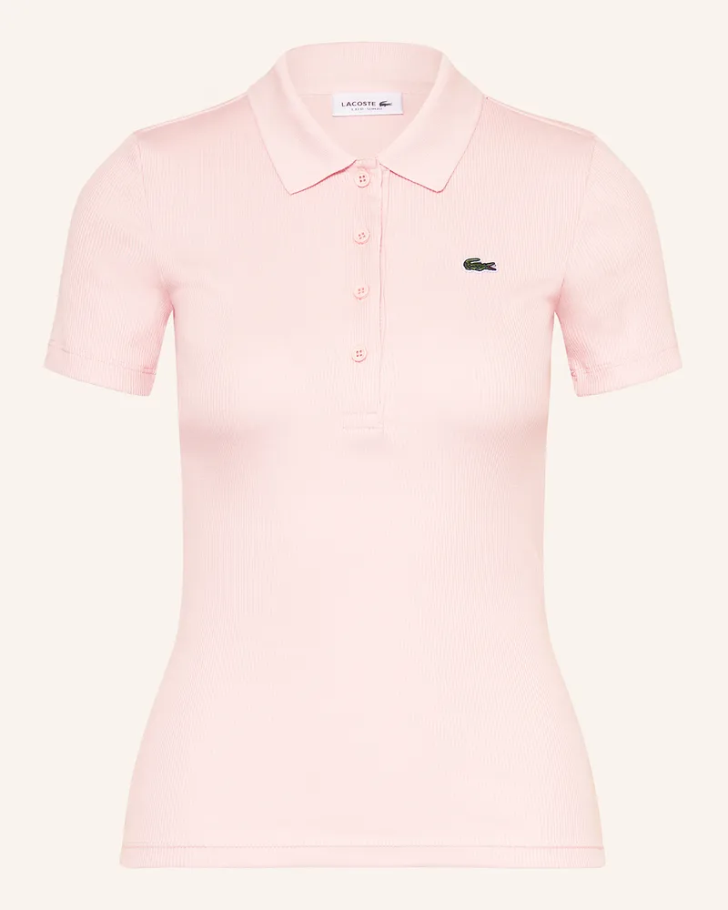 Lacoste Jersey-Poloshirt Hellrosa