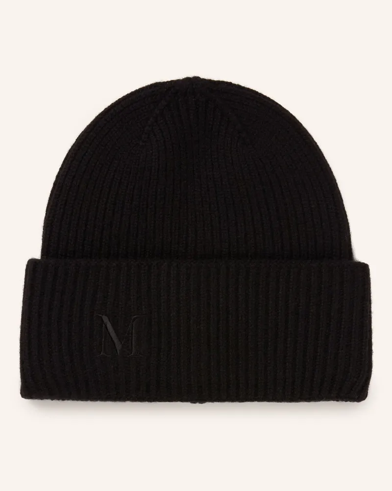 Max Mara Mütze Retina schwarz Schwarz