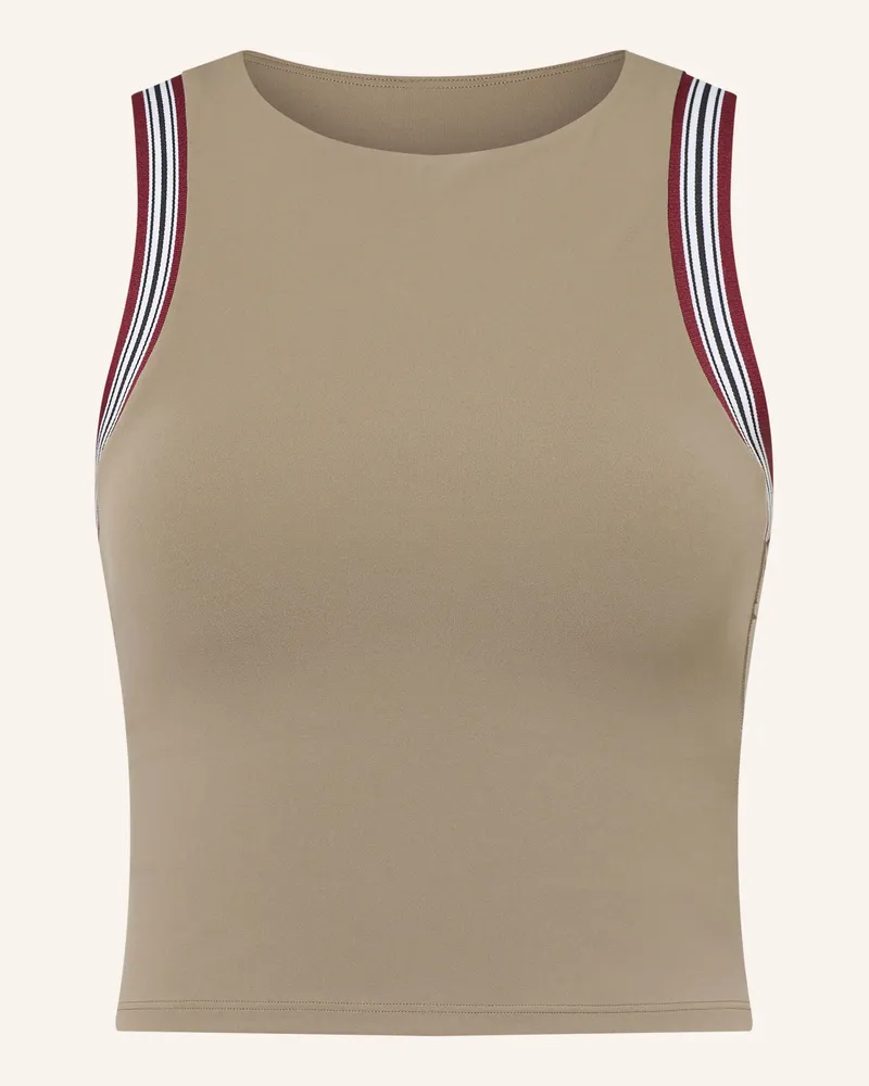 LULULEMON Tank Top Groove gruen Beige