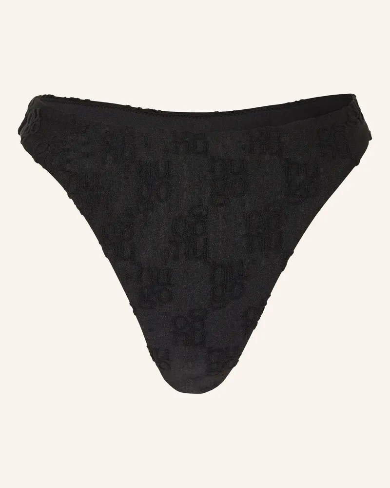 HUGO BOSS Brazilian-Bikini-Hose TERRY Schwarz