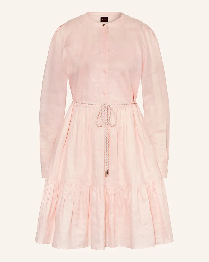 HUGO BOSS Kleid Diseja rosa Hellrosa