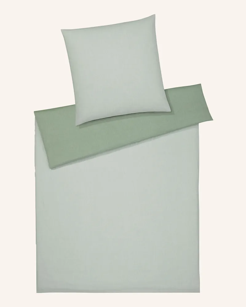 elegante Bettwäsche TENDER Grün